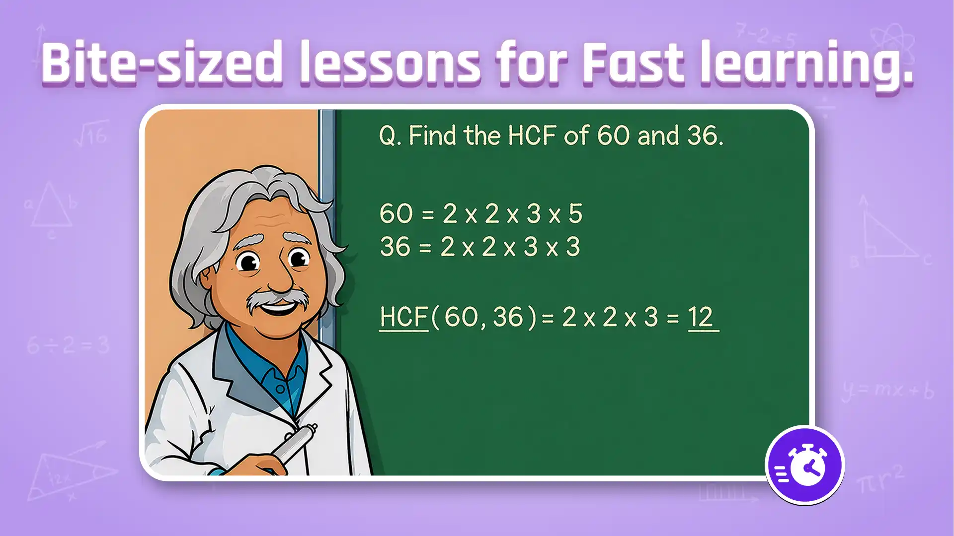 Bite-sized lessons for fast learning